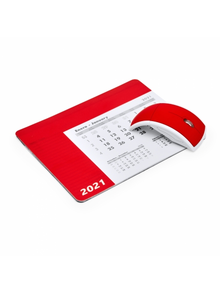 Tappetino mouse con calendario